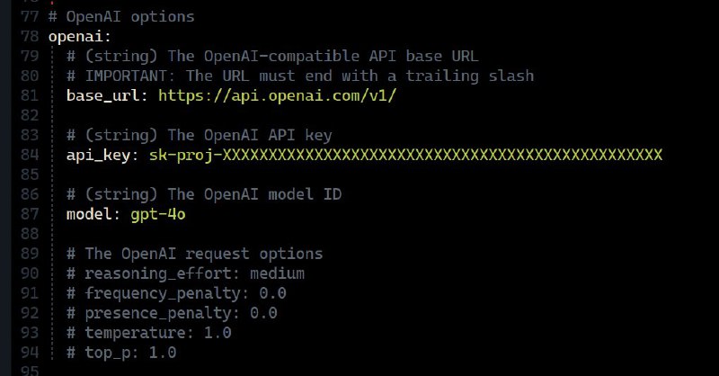 Tellama 增加了 OpenAI API 支持，现在可以接 GPT-4o、NVIDIA 的 DeepSeek R1、vLLM 之类提供 OpenAI API 的方案了
