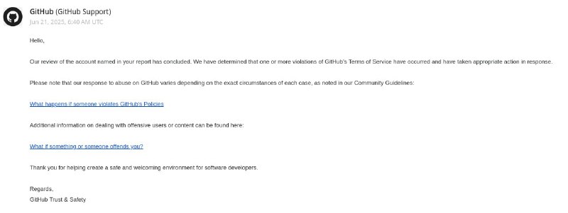 这人的号已经被 takedown 了