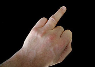 无名指 third finger / fourth finger / ring finger中文称为无名指是因为其他手指都有具体的名字