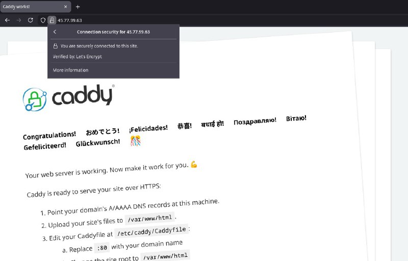 刚发现 Let's Encrypt 现在支持签发 IP TLS 证书了！七月的时候 Let's Encrypt 发了个 blog 宣布 IP 证书进 staging 环境，刚发现十二月底的时候进 prod 了