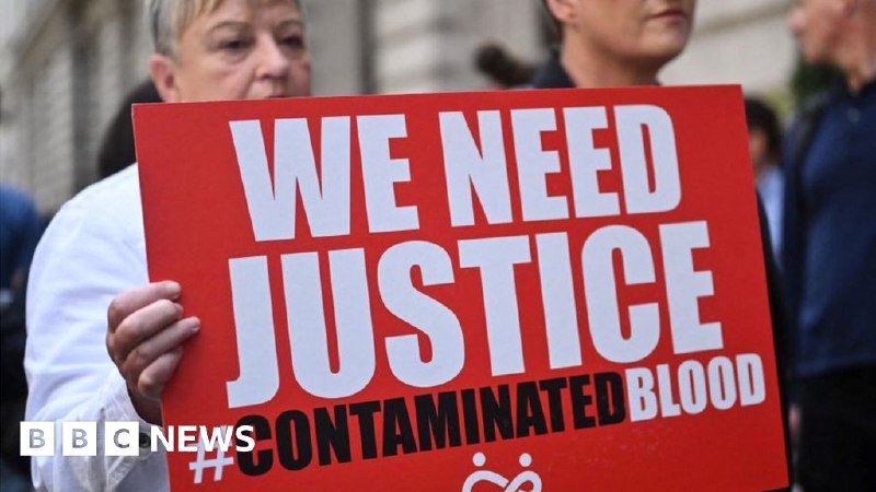 PM apologises after infected blood scandal cover-up