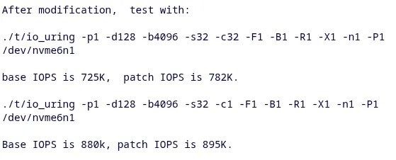 Linux 7.0 Expected To Bring IO_uring IOPOLL Polling Improvements