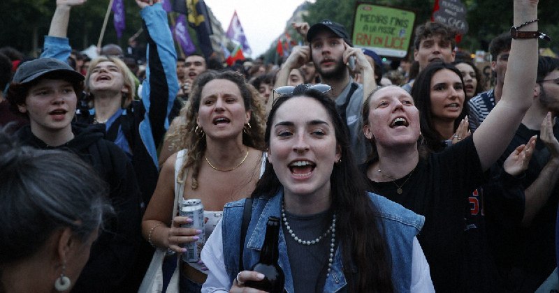 「自由の勝利」「国にとり損失」　フランス総選挙結果に歓喜と落胆