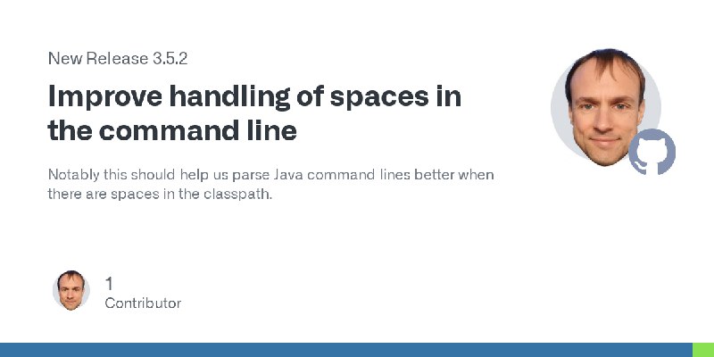 Release Improve handling of spaces in the command line · walles/px