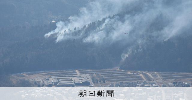 東京消防庁職員が枯れ草を燃やし拡大か　山梨の山火事、県警が聴取：朝日新聞