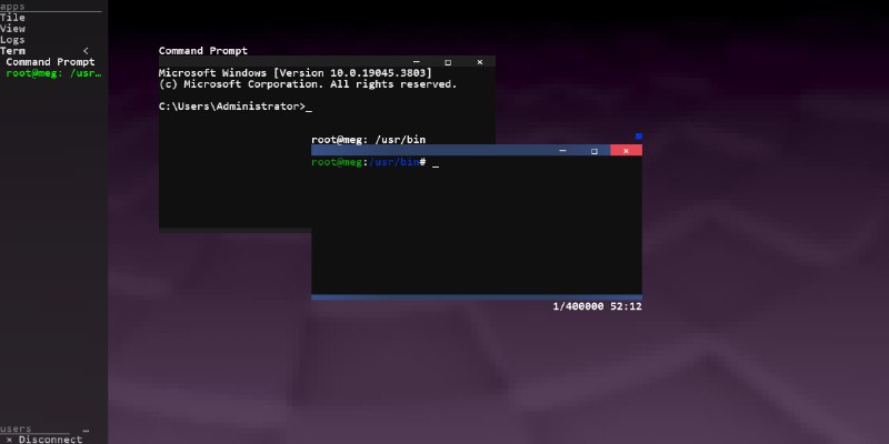 GitHub - directvt/vtm: Text-based desktop environment