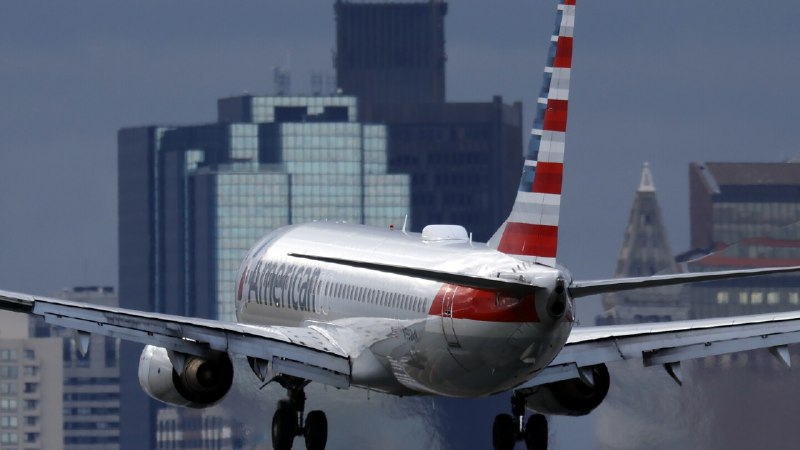 A teenage girl who says she discovered a camera in an airplane bathroom is suing American Airlines