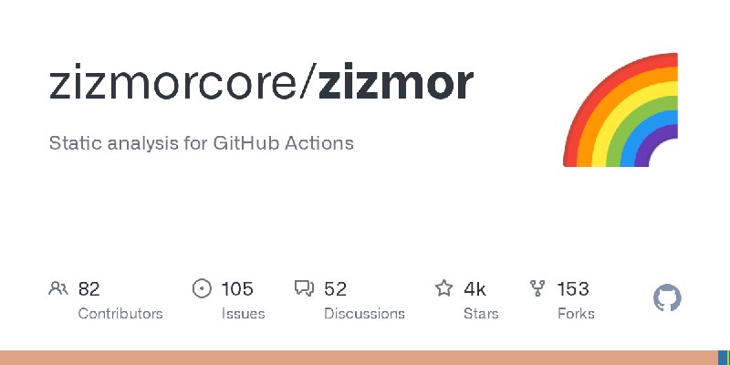 GitHub - zizmorcore/zizmor: Static analysis for GitHub Actions