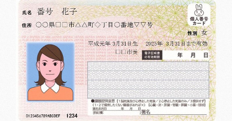 同姓同名のマイナンバーカードが届き利用2件　成り済ましリスクも