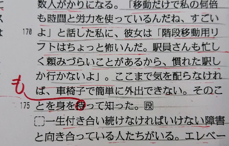 「身を持って」→「身をもって」