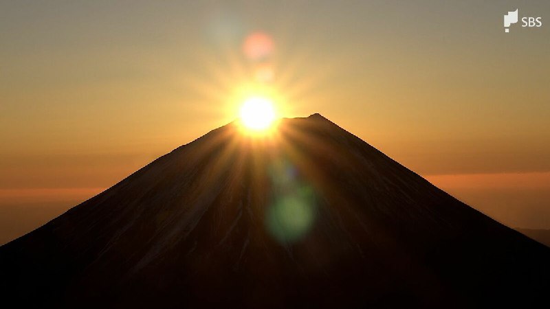 富士山上空から「初日の出」の絶景 山頂から太陽が昇る「ダイヤモンド富士」も 2025年元旦の風景 | TBS NEWS DIG