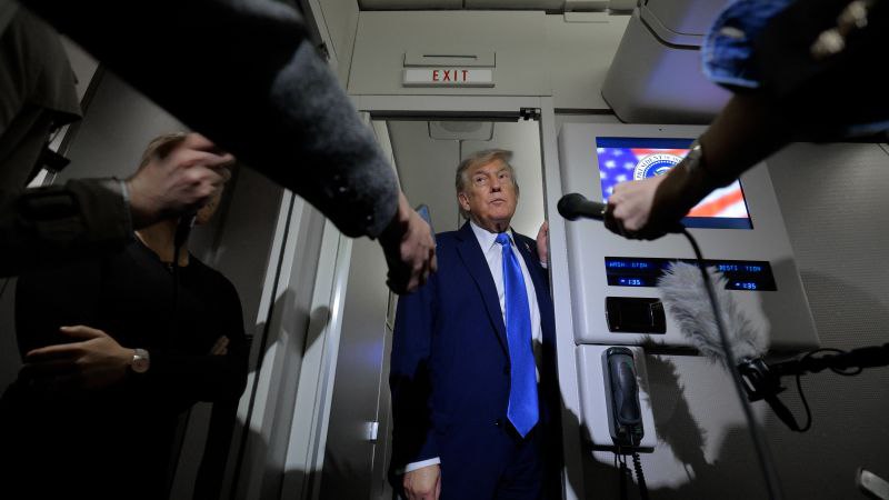 Trump White House removes WSJ from Scotland trip press pool over Epstein report