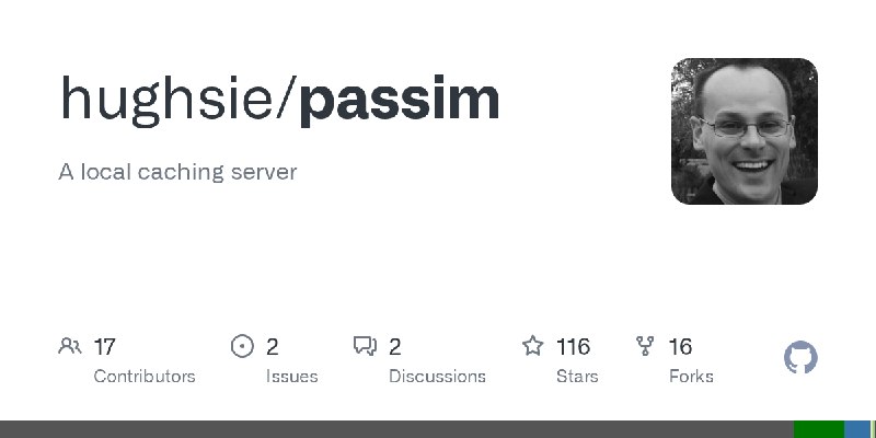 GitHub - hughsie/passim: A local caching server