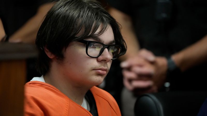 Michigan school shooter Ethan Crumbley recorded audio saying ‘I’m gonna have so much fun’ the night before the carnage, evidence…