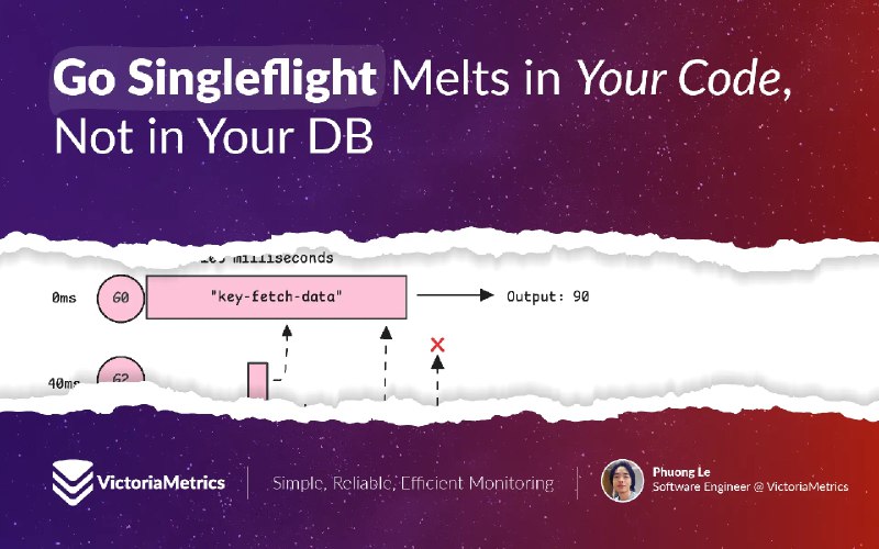 Go Singleflight Melts in Your Code, Not in Your DB