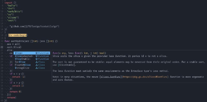 #TIL 今天刷力扣才注意到官方推荐用 slices.SortFunction 替代 sort.Slice 函数，顺便还学了个 Strict Weak Ordering