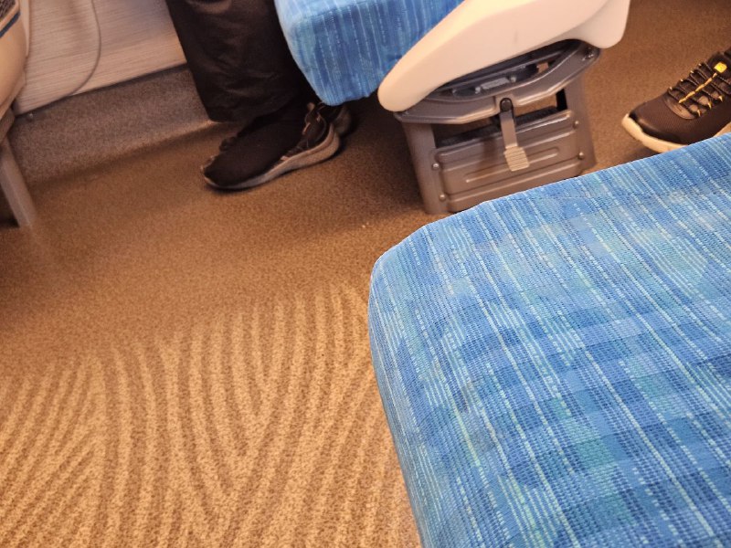 そういえば今日の新幹線にも靴を脱いてた日本人を発見😹
