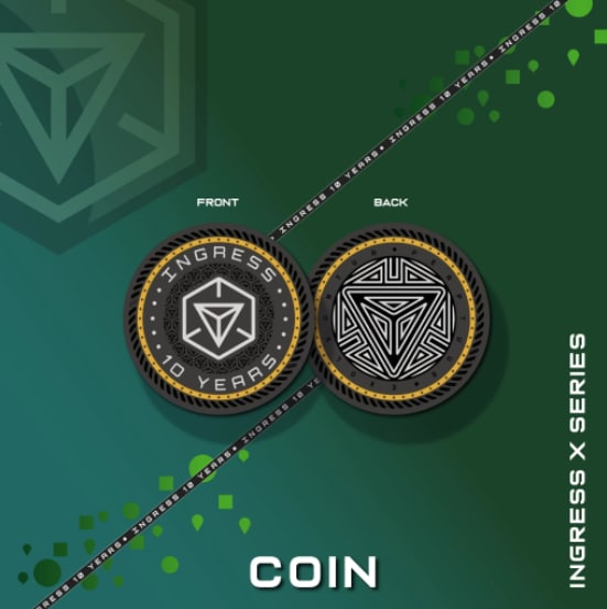 Niantic公布Ingress X系列周边包发售详情Niantic正式公布了庆祝Ingress十周年的X系列周边包的内容和发售细节：周边包一共7份，每份都含有- 可兑换全新游戏内奖章的普通等级人物卡 x 1- 金属章 x 1- VR物资卡 x 1- 周边包编号贴纸 x 1- 布贴 x 1- 神秘卡片 x 3（编注：可能是过去出过的Ingress卡片，有稀有度区分，不知道有没有章）- 信封 x 1另外有些周边包会包含一张额外的随机人物卡，至少有稀有和非常稀有两个稀有度