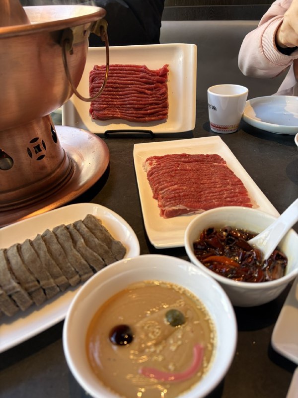 离开北京前最馋的就是涮肉了