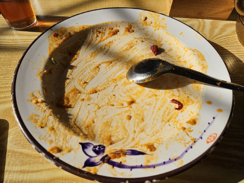 今までのないありがたい気持ちで食い切った