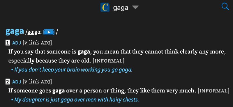 #TIL go gaga over/for sb./sth.