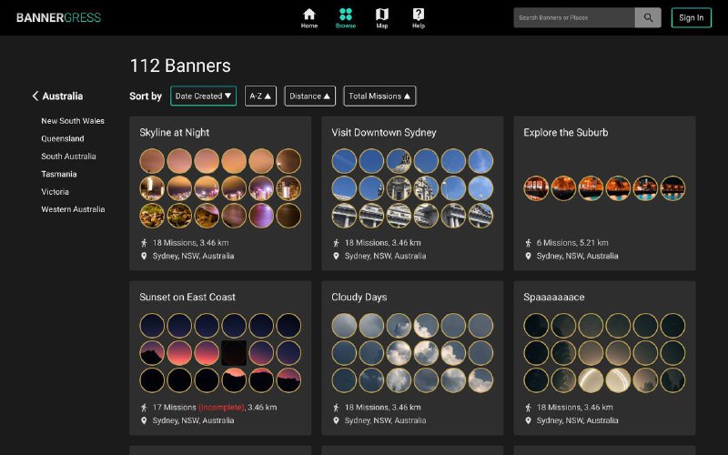 新的拼图索引网站Bannergress已上线前不久 IngressMosaik的突然停服 想必给想做拼图的朋友带来了不少麻烦