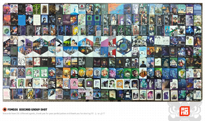 📡 BIOCARD 档案已更新各位 Agent，佛山 Mission Day 的 BIOCARD 档案现已完成整理