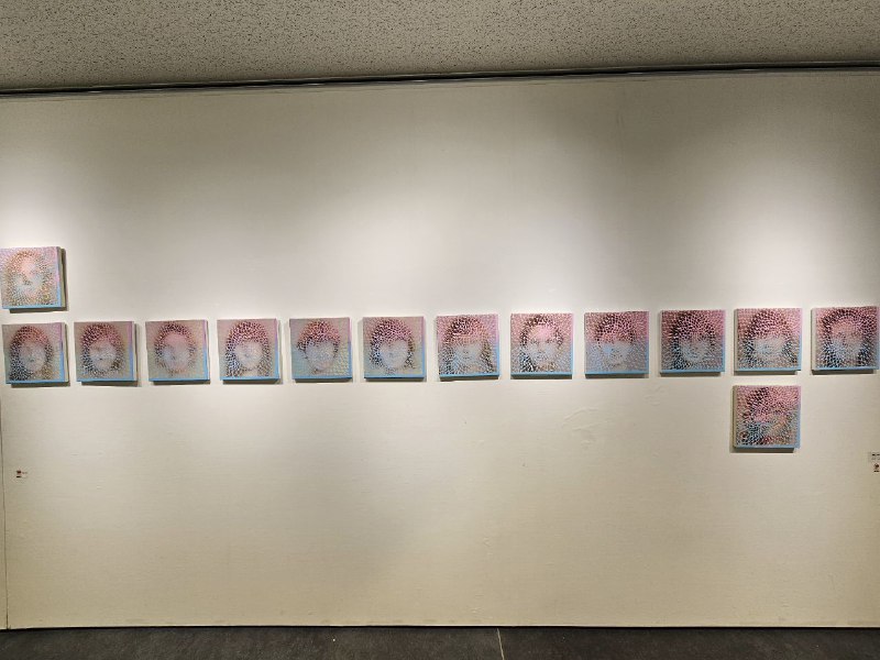 那之后去宝塚市立文化芸術センター好好逛了个爽一楼的展览除了我以外都没有人