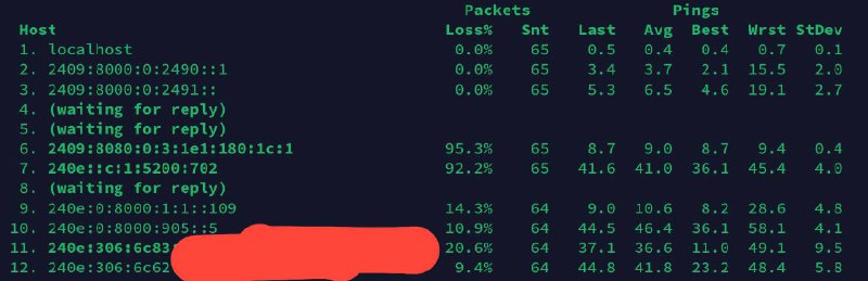 晚高给大家看一下北京三网的互通情况吧附图为北京三网家宽互相 trace可以说都不能用，移动-联通最惨#北京 #联通 #电信 #移动晚高给大家看一下北京三网的互通情况吧附图为北京三网家宽互相 trace可以说都不能用，移动-联通最惨#北京 #联通 #电信 #移动
