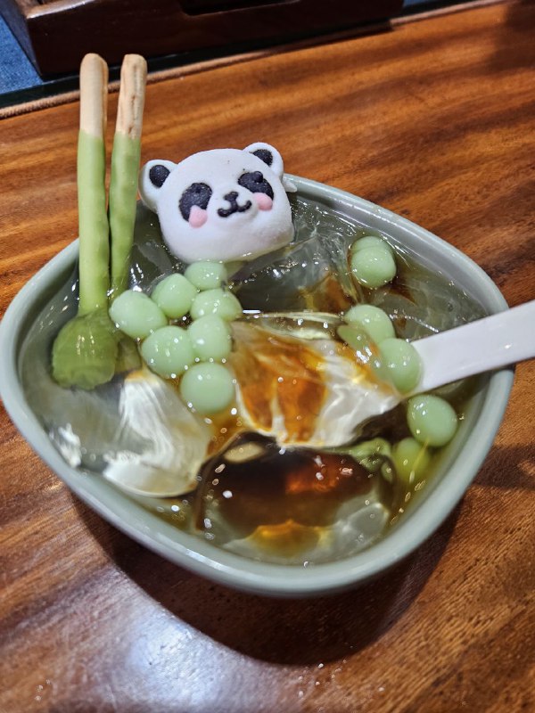 #親知らず抜歯寸前 🥲可愛いパンダのお陰で胃袋も心も癒やしてもらった#親知らず抜歯寸前 🥲可愛いパンダのお陰で胃袋も心も癒やしてもらった
